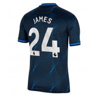 Moški Nogometni dresi Chelsea Reece James #24 Gostujoči 2023-24 Kratek Rokav